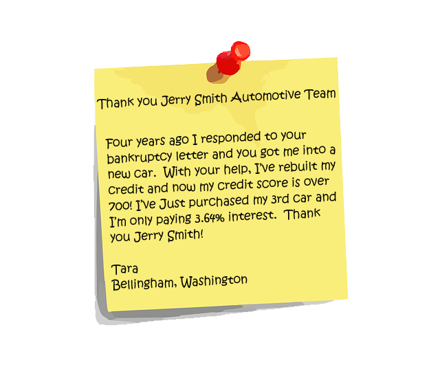 Thank You Post it note